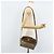 Borsa Sherry Line GG Supreme Web di GUCCI in PVC Beige e Oro 119 02 087 Auth 173208 D'oro - vista 23