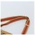 GUCCI Borsa a Spalla Jackie Sherry in Pelle Marrone Oro 001 4094 Auth 172211 Rosso D'oro - vista 8