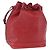 LOUIS VUITTON Borsa a Spalla Epi Noe Rossa M44007 LV Auth ka2439 Rosso