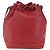 LOUIS VUITTON Borsa a Spalla Epi Noe Rossa M44007 LV Auth ka2439 Rosso - vista 13