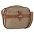 Céline Borsa a spalla in tela Macadam CELINE in pelle PVC beige oro Auth 172225 D'oro