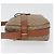 Céline Borsa a spalla in tela Macadam CELINE in pelle PVC beige oro Auth 172225 D'oro - vista 4