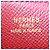 Hermès Cinturón HERMES Constance H de cuero 31,5"" Verde Rojo Auth 171197V Roja - vista 16