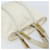 PRADA Borsa a Mano in Tela Bianca e Argento Auth bs33443 Bianco - vista 6