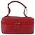 Borsa a mano Vanity in pelle rossa e oro GUCCI 032 1956 0141 Auth 173470 Rosso D'oro - vista 13