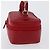 Borsa a mano Vanity in pelle rossa e oro GUCCI 032 1956 0141 Auth 173470 Rosso D'oro - vista 3