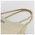 PRADA Borsa a mano in nylon avorio argento Auth LNZ228 Crudo - vista 8