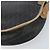Borsa a spalla in tela a nido d'ape PVC nera e dorata Christian Dior Auth 172089 Nero D'oro - vista 15