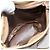 Céline Borsa a Spalla in Tela Macadam CELINE PVC Beige Oro Auth 173481 D'oro - vista 11