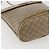 Céline Borsa a Spalla in Tela Macadam CELINE PVC Beige Oro Auth 173481 D'oro - vista 14