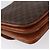 Céline Borsa a Spalla in Tela Macadam CELINE in Pelle PVC Marrone Oro Auth LNZ270 D'oro - vista 15