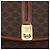 Céline Borsa a Spalla in Tela Macadam CELINE in Pelle PVC Marrone Oro Auth LNZ270 D'oro - vista 17
