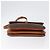 Céline Borsa a Spalla in Tela Macadam CELINE in Pelle PVC Marrone Oro Auth LNZ270 D'oro - vista 5