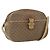 Gucci Borsa a Spalla Micro GG Supreme PVC Beige Oro 001 418 4795 Auth 173551 D'oro