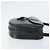LOUIS VUITTON Bolsa de Ombro Epi Jeune Fille MM Preta M52152 LV Auth BA10442 Preto - vista 3