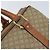 Céline Borsa a mano in tela Macadam CELINE in pelle PVC beige oro Auth 172224 D'oro - vista 18