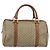 Céline Borsa a mano in tela Macadam CELINE in pelle PVC beige oro Auth 172224 D'oro - vista 2