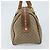 Céline Borsa a mano in tela Macadam CELINE in pelle PVC beige oro Auth 172224 D'oro - vista 3
