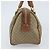 Céline Borsa a mano in tela Macadam CELINE in pelle PVC beige oro Auth 172224 D'oro - vista 4