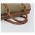 Céline Borsa a mano in tela Macadam CELINE in pelle PVC beige oro Auth 172224 D'oro - vista 7