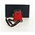 Custodia per telefono PRADA in nylon rosso argento autentica 165922V - vista 12