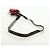 Custodia per telefono PRADA in nylon rosso argento autentica 165922V - vista 7