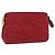 Bolso CHANEL de piel de cordero rojo oro CC Auth 172608 Roja Dorado