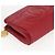 Bolso CHANEL de piel de cordero rojo oro CC Auth 172608 Roja Dorado - vista 14