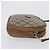 Borsa a Spalla GUCCI GG Plus Supreme PVC Beige Oro Auth 173465 D'oro - vista 3