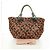 Miu Miu Chain Hand Bag Leather Multicolor Silver Auth 165767V - view 12