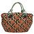 Miu Miu Chain Hand Bag Leather Multicolor Silver Auth 165767V - view 2