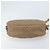 Bolsa Sherry Line em PVC Bege Micro GG Supreme Web da GUCCI 001 115 0918 Auth BA10601 Dourado - vista 5