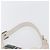 Borsa a Spalla LOEWE in Pelle Bianca Argento Auth bs33492 Bianco - vista 8