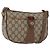 Gucci GG Supreme Web Sherry Line Tasche PVC Beige Gold 56 02 032 Auth bs33419 Golden