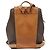 Céline CELINE Macadam Canvas Backpack PVC Leather Brown Gold Auth 169840 Golden - view 2