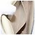 Chloé Borsa a mano Chloe Nile in pelle 2 in 1 avorio oro Auth 169835 D'oro Crudo - vista 23