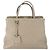 FENDI Borsa a mano To joule in pelle 2 in 1 Beige Argento Auth hk3360 - vista 13