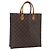LOUIS VUITTON Borsa Sac Plat Monogram M51140 LV Auth ka2515 Monogramma