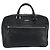 Borsa da lavoro in pelle nera e argento Burberry Auth bs33513 Nero - vista 13