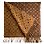 Louis Vuitton Sciarpa reversibile in cashmere Monogram Game On Marrone - vista 5