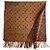 Louis Vuitton Sciarpa reversibile in cashmere Monogram Game On Marrone - vista 7