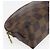 LOUIS VUITTON Pochette Cosmetica PM Damier Ebene N47516 Auth LV 166844 - vista 14