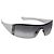 Gafas de sol sin montura GUCCI de plástico Blanco Gris Auth am10786 Castaño