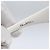 Gafas de sol sin montura GUCCI de plástico Blanco Gris Auth am10786 Castaño - vista 10