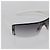 Gafas de sol sin montura GUCCI de plástico Blanco Gris Auth am10786 Castaño - vista 6