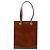 CARTIER Borsa a Mano Pelle Marrone Argento Auth 173509 - vista 13