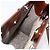 CARTIER Borsa a Mano Pelle Marrone Argento Auth 173509 - vista 17