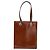 CARTIER Borsa a Mano Pelle Marrone Argento Auth 173509 - vista 2