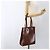 CARTIER Borsa a Mano Pelle Marrone Argento Auth 173509 - vista 21