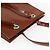 CARTIER Borsa a Mano Pelle Marrone Argento Auth 173509 - vista 6